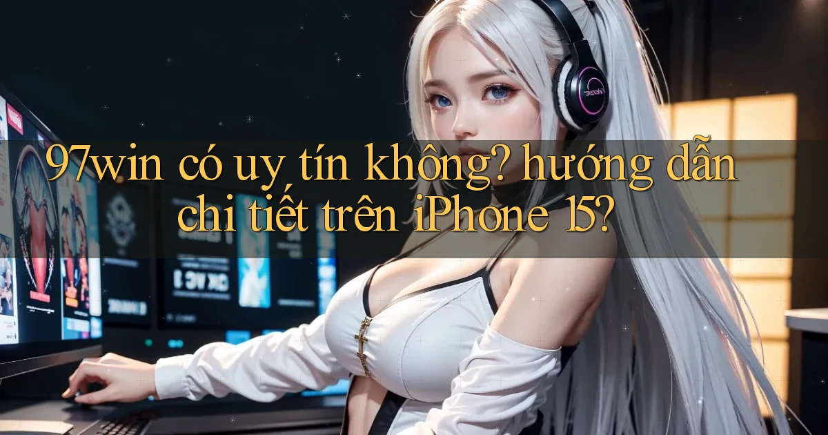 97win có uy tín không hướng dẫn chi tiết trên iPhone 15