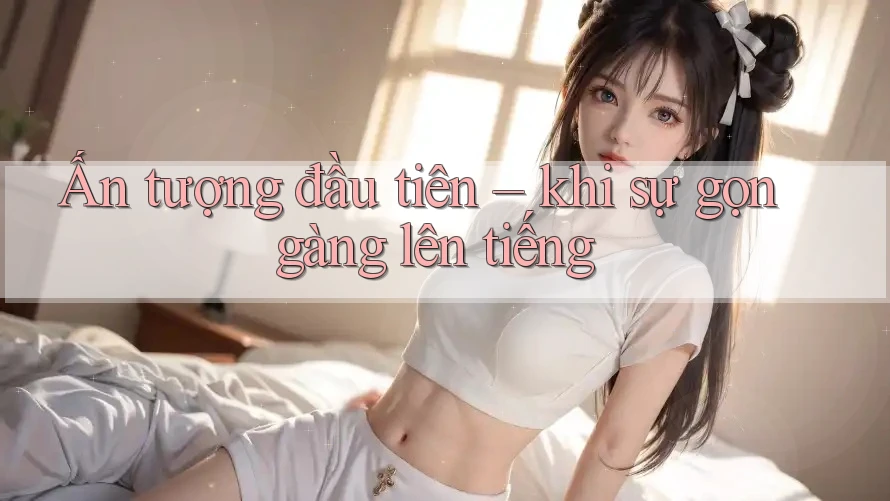 Ấn tượng đầu tiên – khi sự gọn gàng lên tiếng