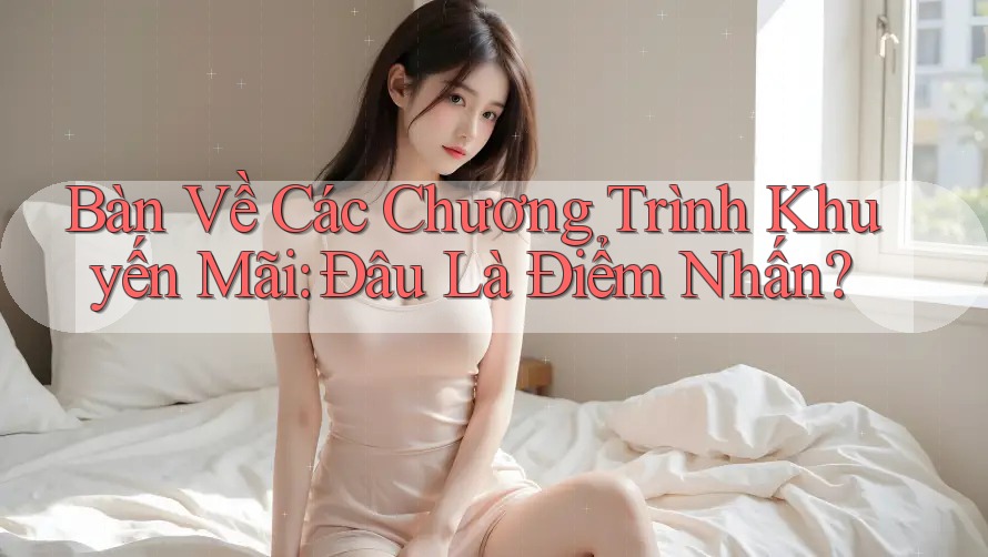 Bàn Về Các Chương Trình Khuyến Mãi: Đâu Là Điểm Nhấn?