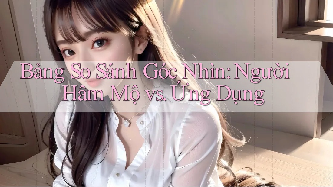 Bảng So Sánh Góc Nhìn: Người Hâm Mộ vs. Ứng Dụng