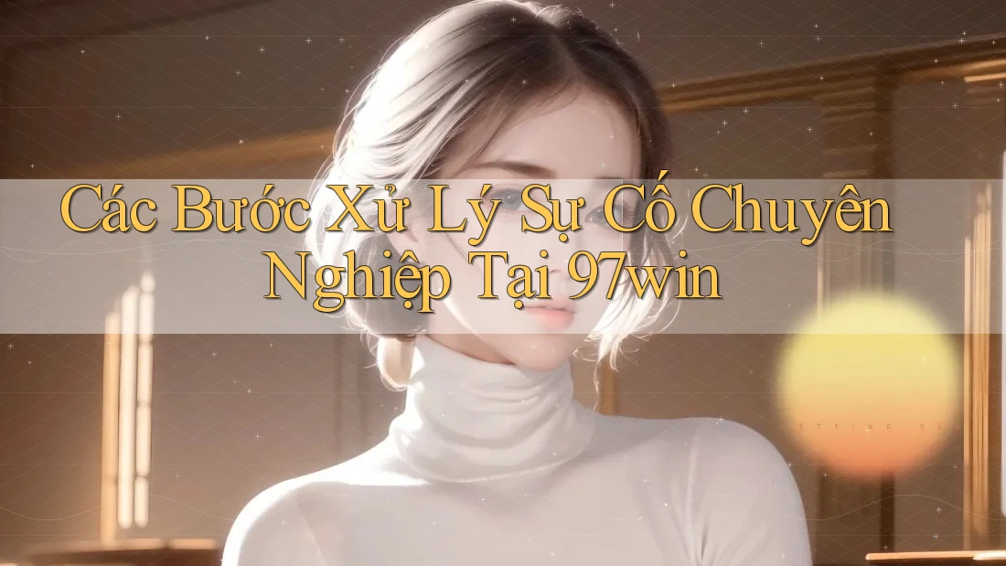 Các Bước Xử Lý Sự Cố Chuyên Nghiệp Tại 97win