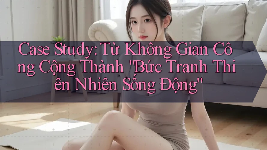 Case Study: Từ Không Gian Công Cộng Thành “Bức Tranh Thiên Nhiên Sống Động”