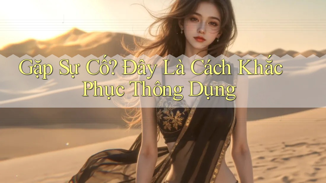 Gặp Sự Cố? Đây Là Cách Khắc Phục Thông Dụng