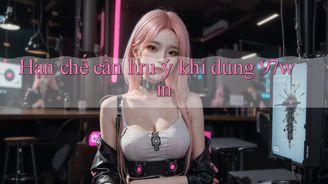 Hạn chế cần lưu ý khi dùng 97win