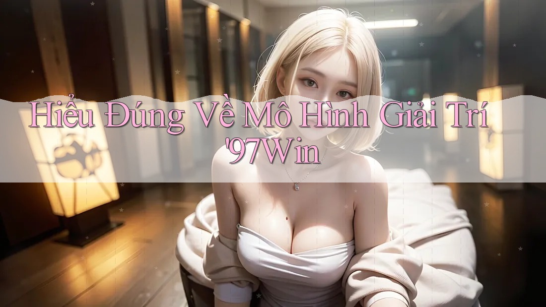 Hiểu Đúng Về Mô Hình Giải Trí '97Win