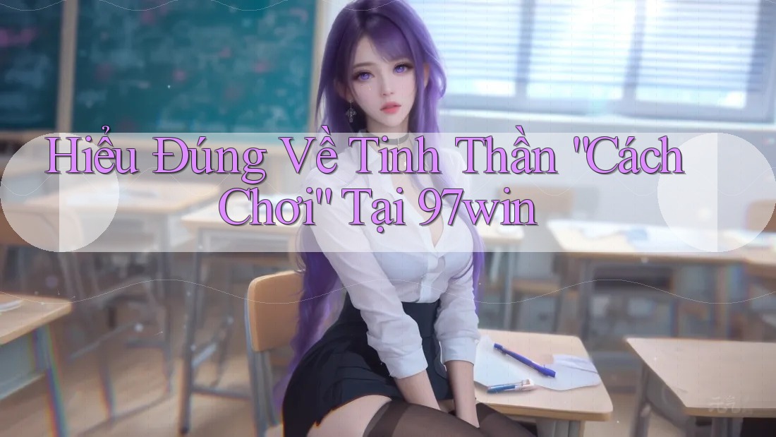 Hiểu Đúng Về Tinh Thần “Cách Chơi” Tại 97win
