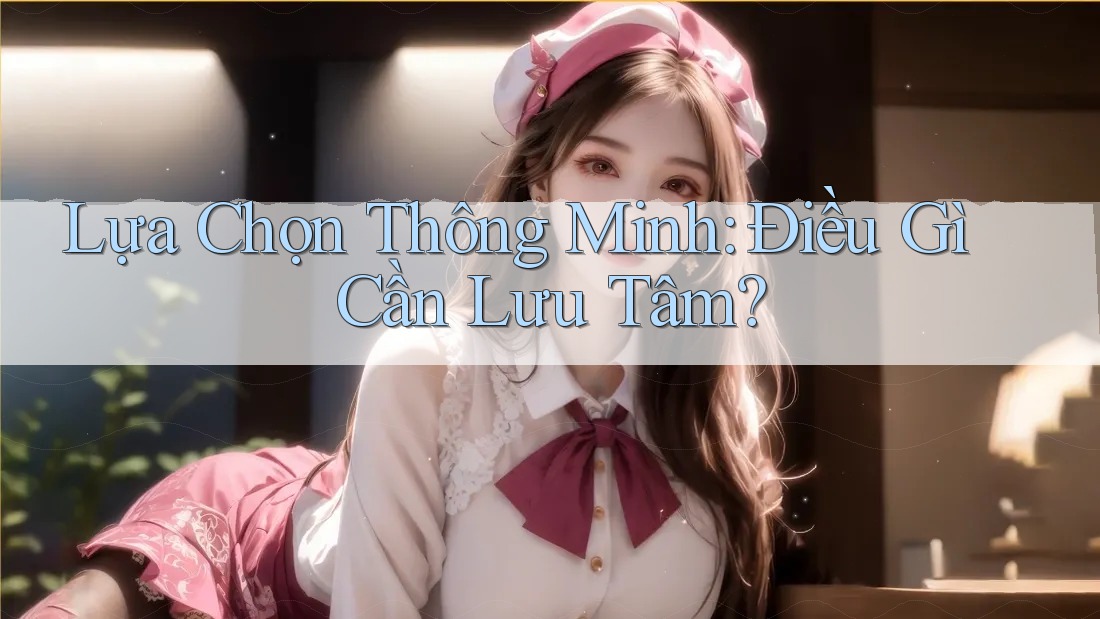 Lựa Chọn Thông Minh: Điều Gì Cần Lưu Tâm?