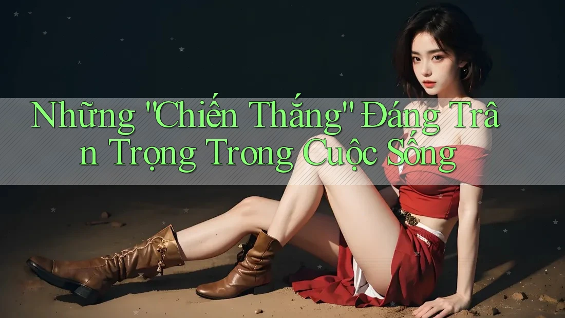Những “Chiến Thắng” Đáng Trân Trọng Trong Cuộc Sống