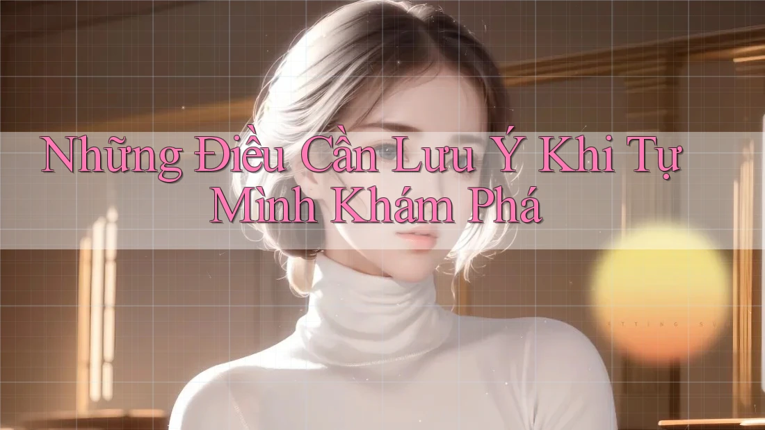 Những Điều Cần Lưu Ý Khi Tự Mình Khám Phá