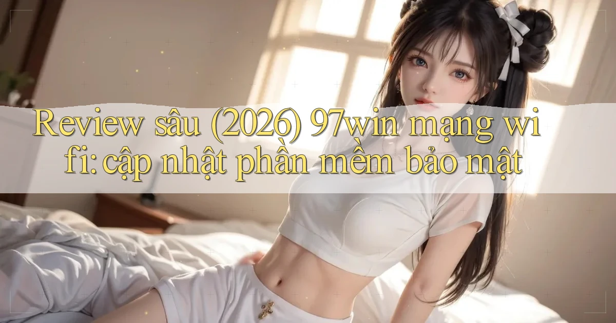 review sâu (2026) 97win mạng wifi cập nhật phần mềm bảo mật