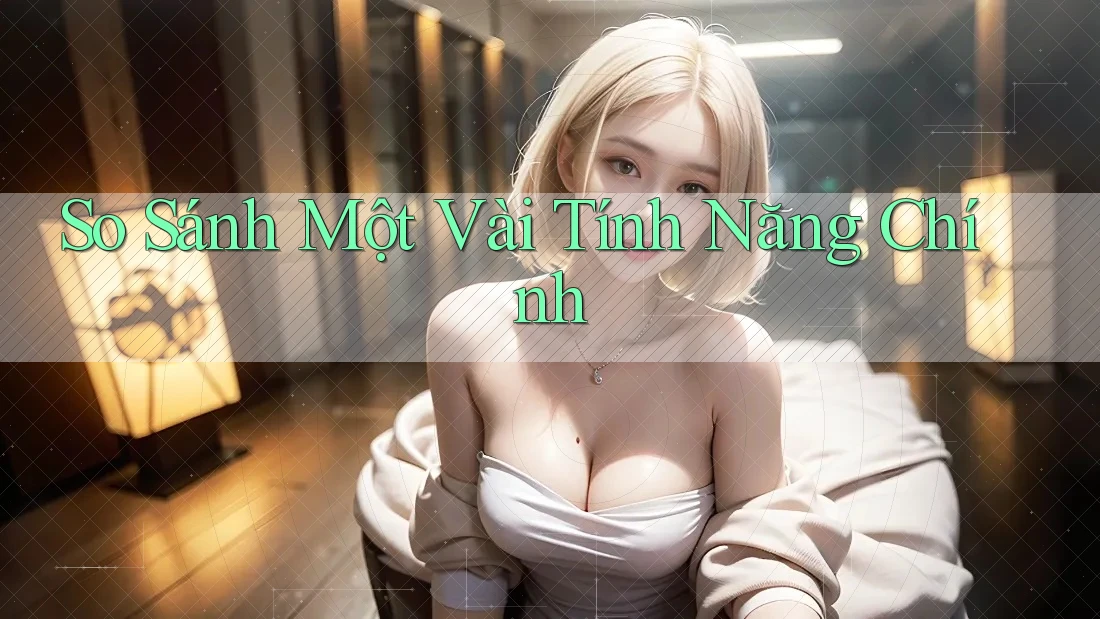 So sánh một vài tính năng chính