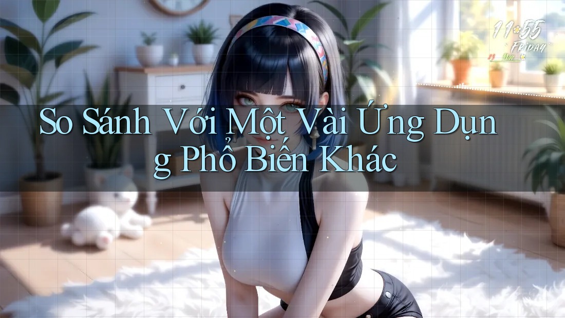 So Sánh Với Một Vài Ứng Dụng Phổ Biến Khác