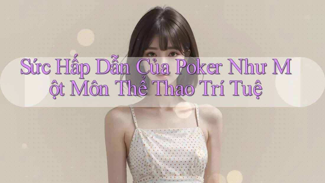 Sức Hấp Dẫn Của Poker Như Một Môn Thể Thao Trí Tuệ