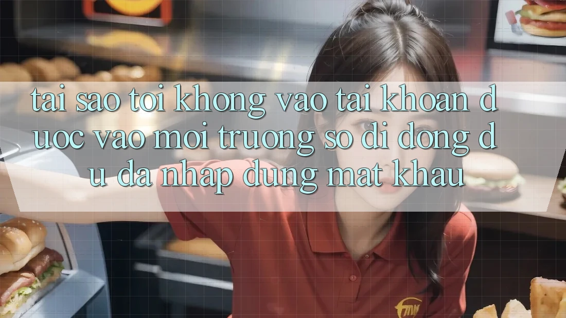 Tại sao tôi không vào tài khoản được vào môi trường số di động dù đã nhập đúng mật khẩu?