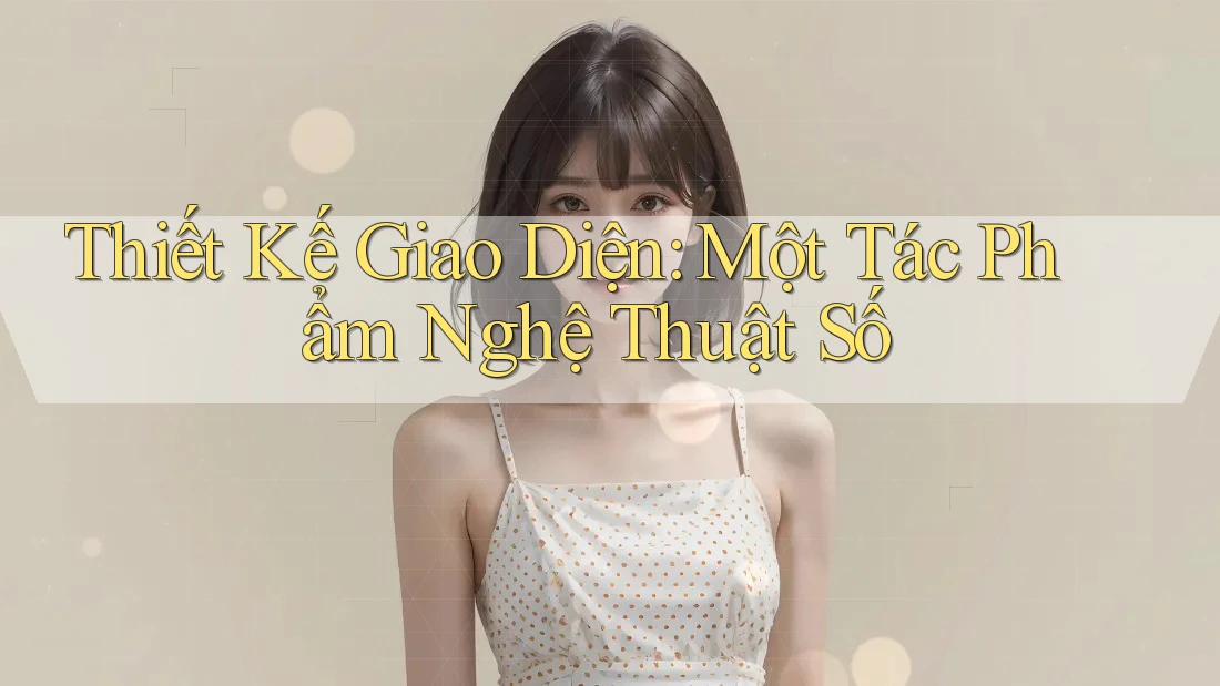 Thiết Kế Giao Diện: Một Tác Phẩm Nghệ Thuật Số