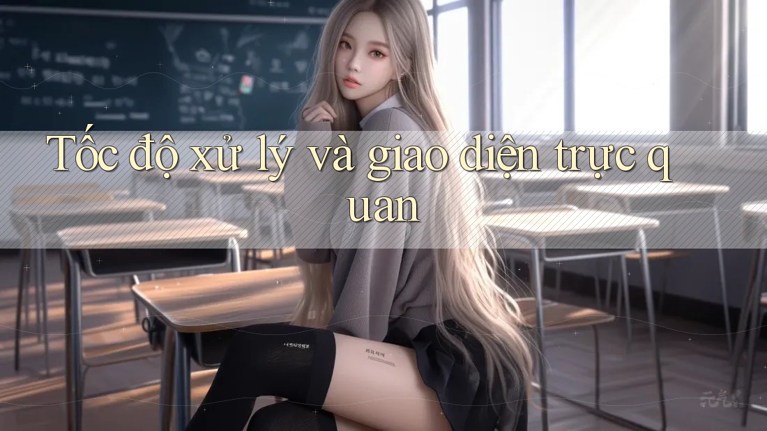 Tốc độ xử lý và giao diện trực quan