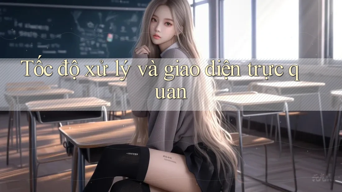 Tốc độ xử lý và giao diện trực quan