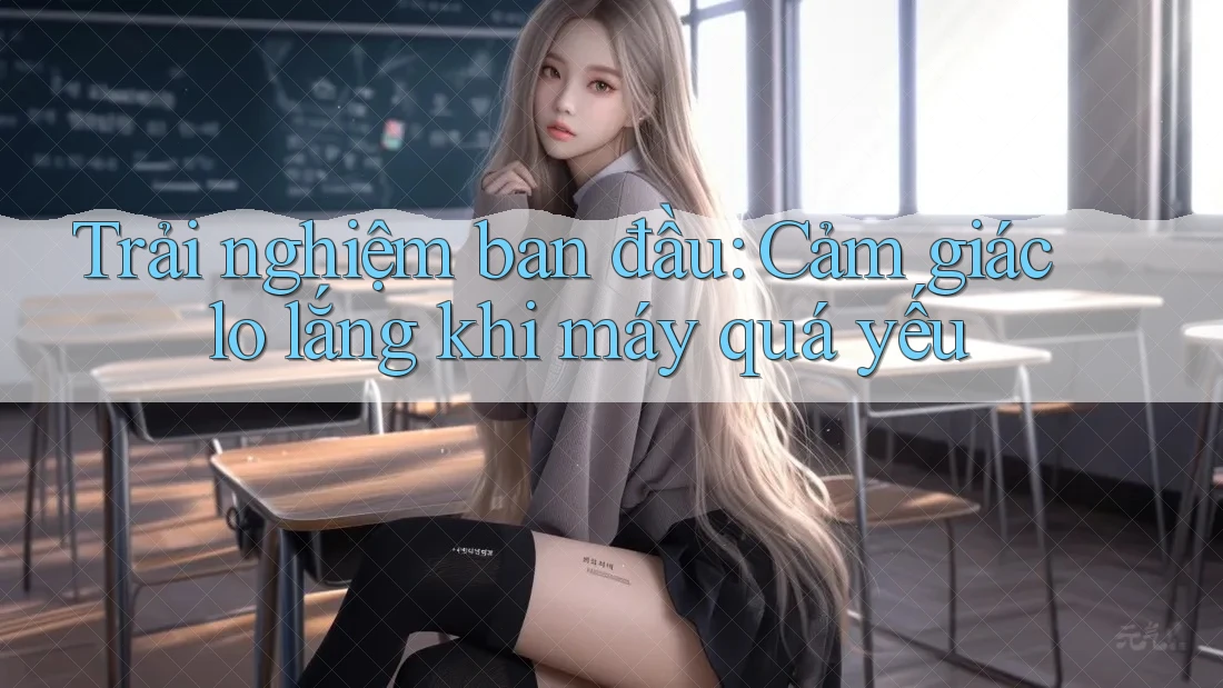 Trải nghiệm ban đầu: Cảm giác lo lắng khi máy quá yếu