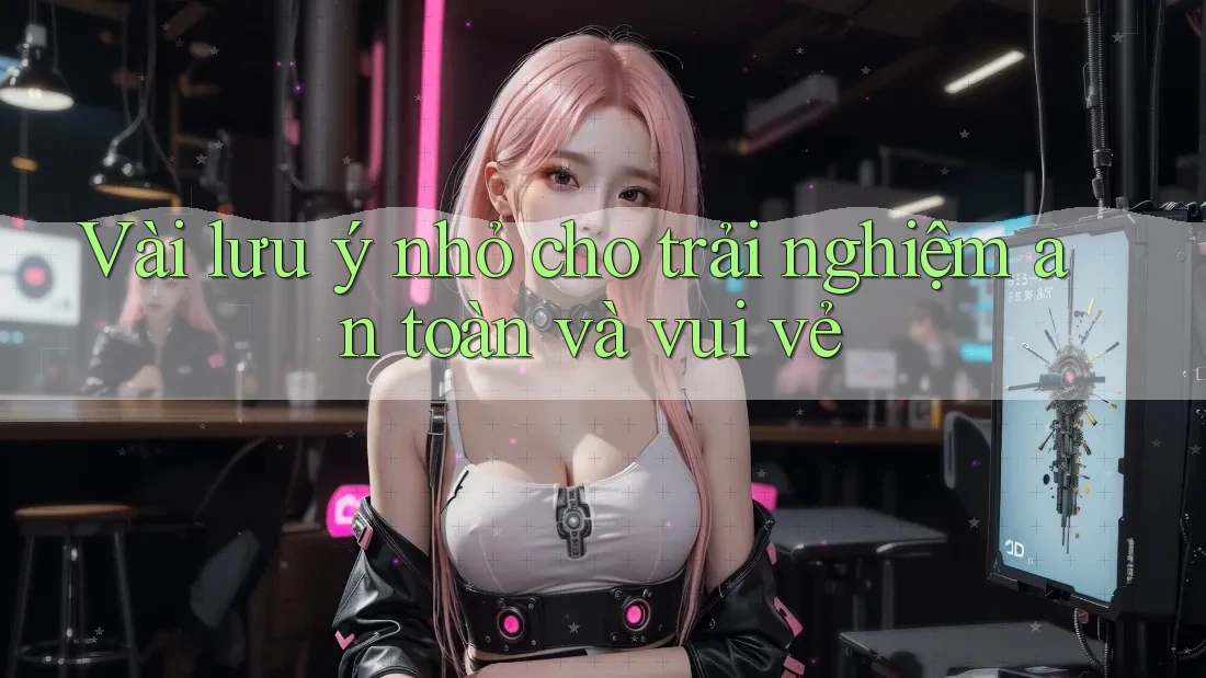 Vài lưu ý nhỏ cho trải nghiệm an toàn và vui vẻ