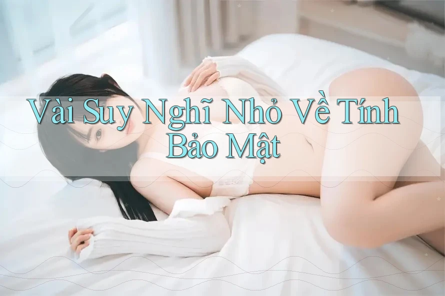 Vài Suy Nghĩ Nhỏ Về Tính Bảo Mật