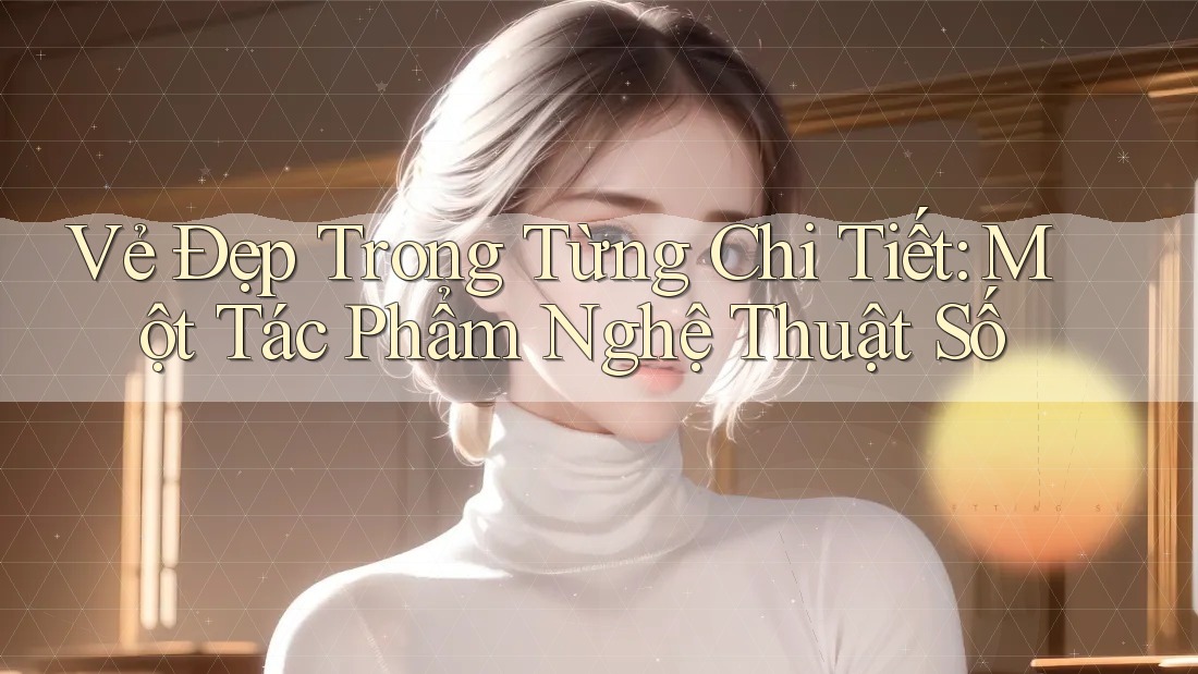 Vẻ Đẹp Trong Từng Chi Tiết: Một Tác Phẩm Nghệ Thuật Số Vẻ Đẹp Trong Từng Chi Tiết: Một Tác Phẩm Nghệ Thuật Số